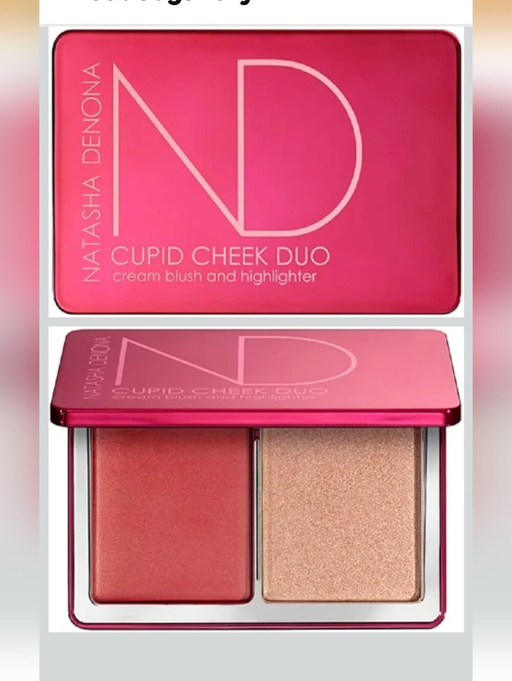 🆕️ Natasha Denona Cupid Cheek Duo —  Blush & Champagne Highlighter
